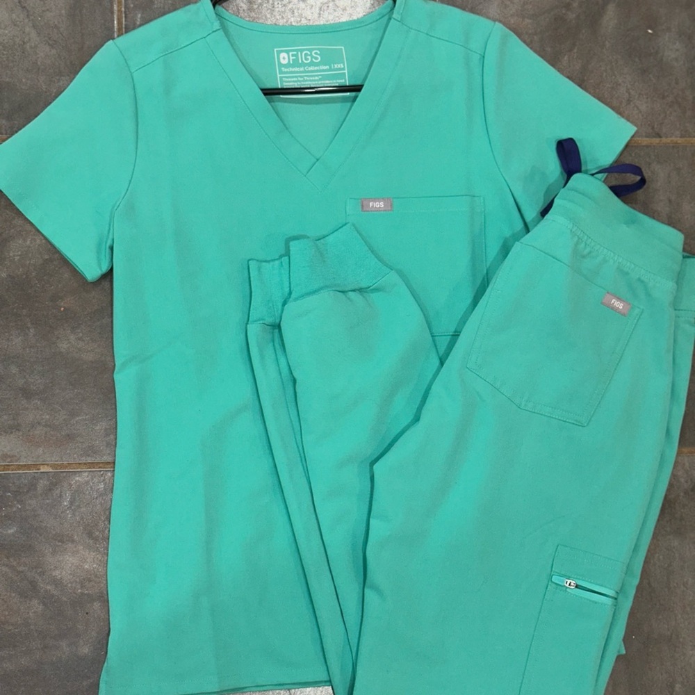 Figs Aqua Scrub Set